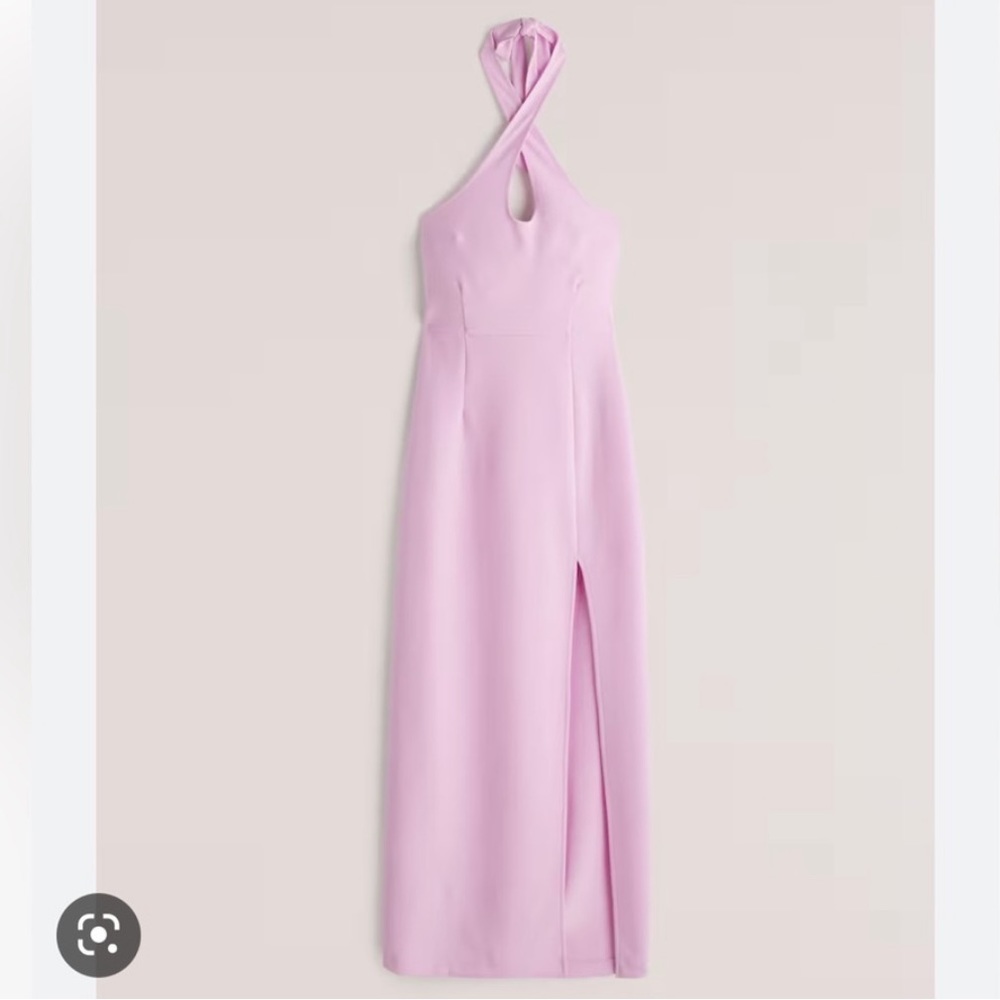 Abercrombie Keyhole Halter Maxi Dress - Medium petite